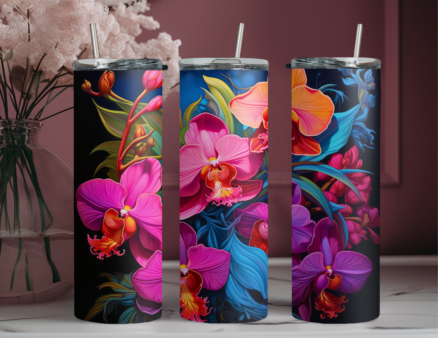Colorful Orchids