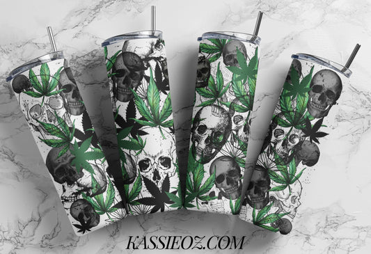 Skulls and weed 420