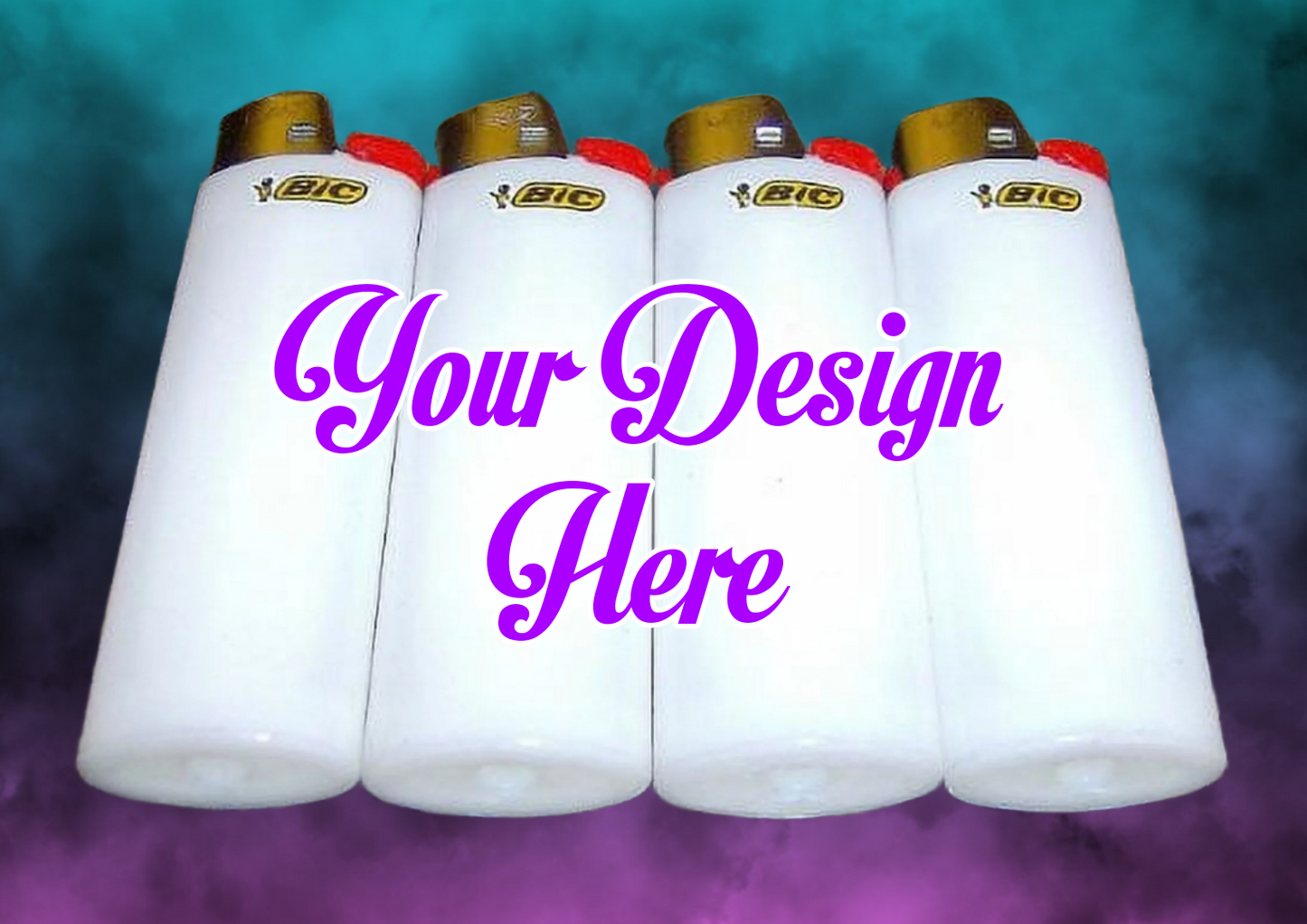 Custom classic Bic lighter wraps