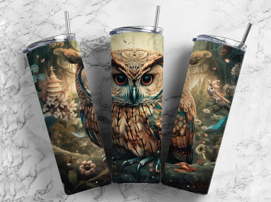 Brown Owl Tumbler